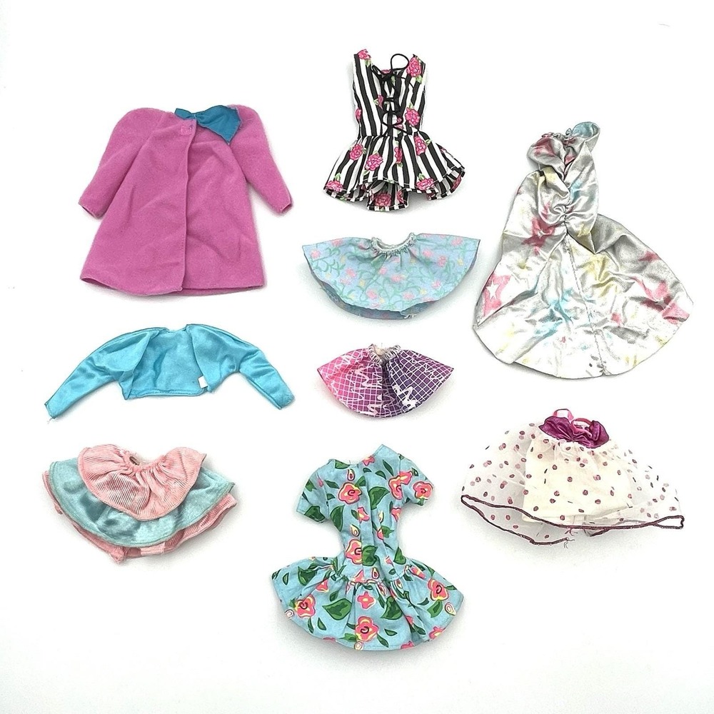 Vintage 1990s–2000s Authentic Barbie Clothing‎ Lot Dresses Skirts Fashion Avenue
